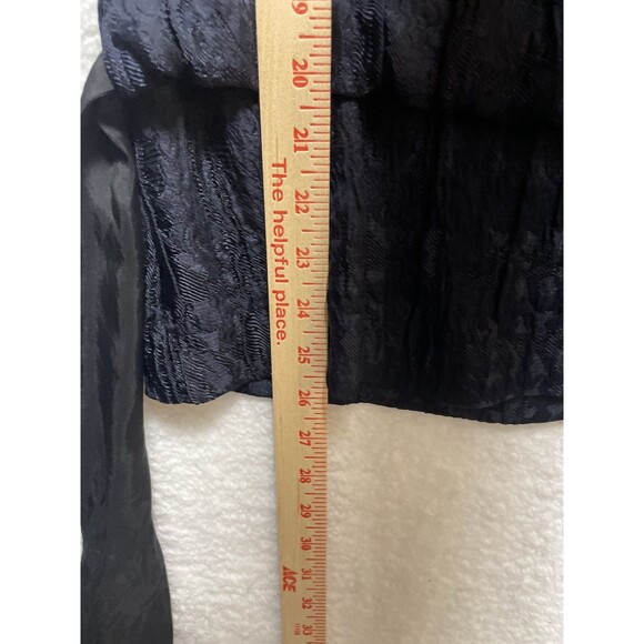 Marni Blue Crinkle Sleeveless Top with Tie-Front Detail Size Small See photos - Picture 5 of 6